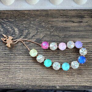 Bomb Party Jewel Candy Bracelet ‘The Fallon’ RBP7361 Ultra Rainbow Hot/Rose Gold